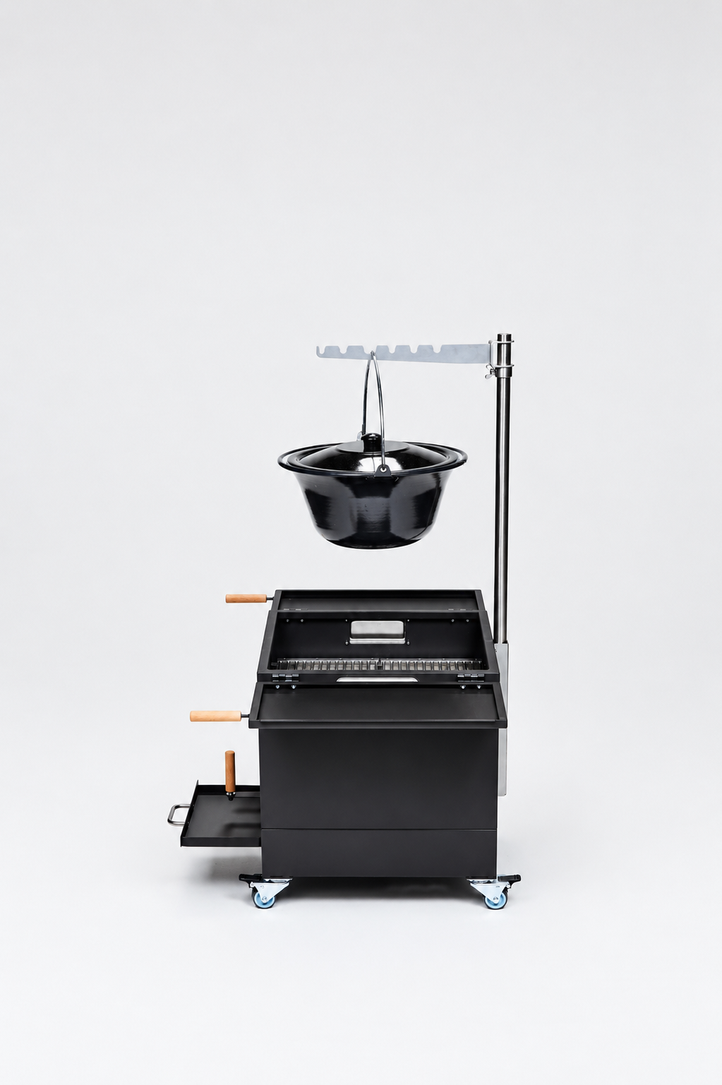 THE OTHER ONE Multifunktionaler Grillwagen – Grillen, Kochen & Feuerstelle in einem