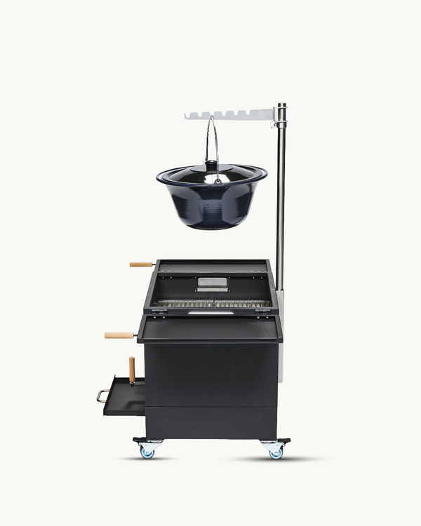 THE OTHER ONE Multifunktionaler Grillwagen – Grillen, Kochen & Feuerstelle in einem