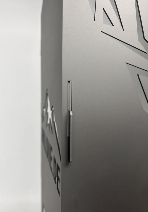 Feuertonne mit Hirsch-Design