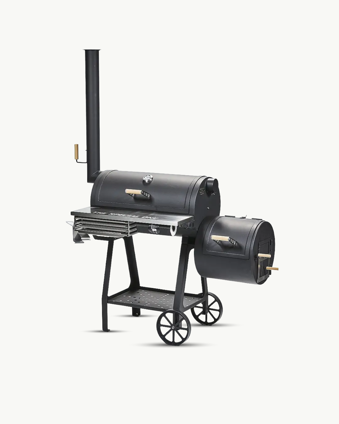THE SMOKE ONE – Premium Offset Smoker aus 4 mm Stahl