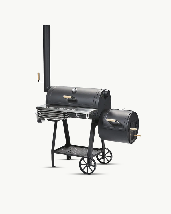 THE SMOKE ONE – Premium Offset Smoker aus 4 mm Stahl